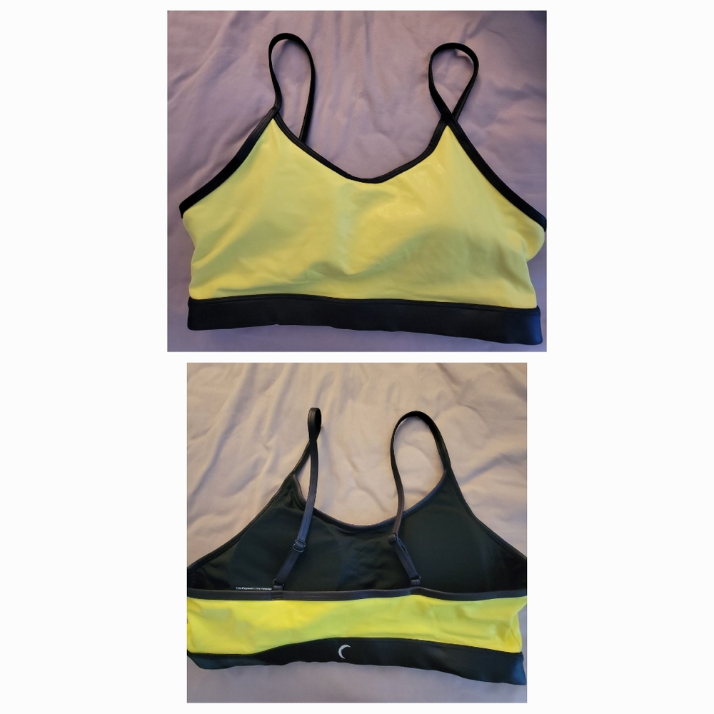 Zyia yellow sports bra XXL